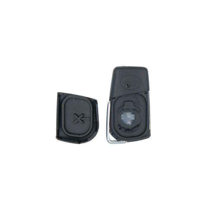 Coque Télécommande Toyota  3 boutons Lame TOY43 pile CR2032