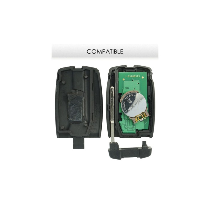 Télécommande compatible Range Rover Freelander 2007-2012