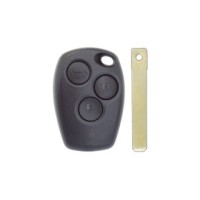 Télécommande 3 boutons AES 4A / VA2 Renault, Smart, Opel, Nissan 6000617395 - 93868096 - 805647402R - 805648885R - A4537607200