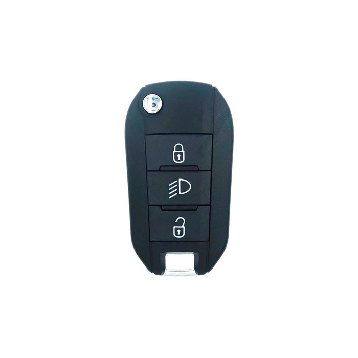 Télécommande compatible Peugeot ID46/PCF7941 pour 208, 2008, 308 - Bouton phares - 1608504480 1608504380