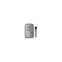 Coque 3 boutons compatible Toyota Avensis III (2011-2014) avec lame