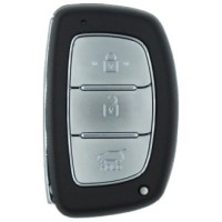 Couque de clé 3 boutons Hyundai i10, iX35, Tucson II, Tucson III, sans Switch