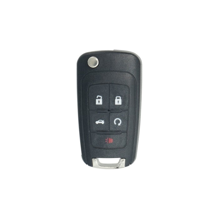 Télécommande compatible Chevrolet / Opel 5 boutons
