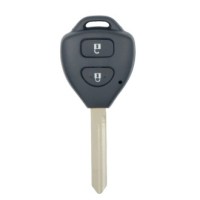 Coque de clé pour Toyota 2 boutons, Lame TOY47, Auris I, Hilux VII, Hilux VIII, IQ, Rav4 III, Urban Cruiser