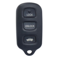 Coque sans lame compatible Toyota (Nord Américain) 4 boutons: portes, alarme et coffre