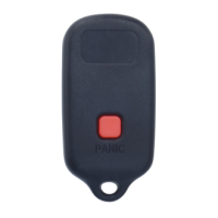 Coque sans lame compatible Toyota (Nord Américain) 4 boutons: portes, alarme et coffre