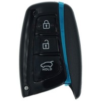 Coque de clé 3 boutons pour Hyundai Santa-Fe III (2012-2015)