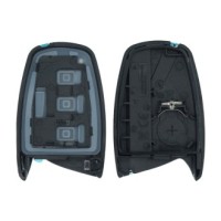 Coque de clé 3 boutons pour Hyundai Santa-Fe III (2012-2015)