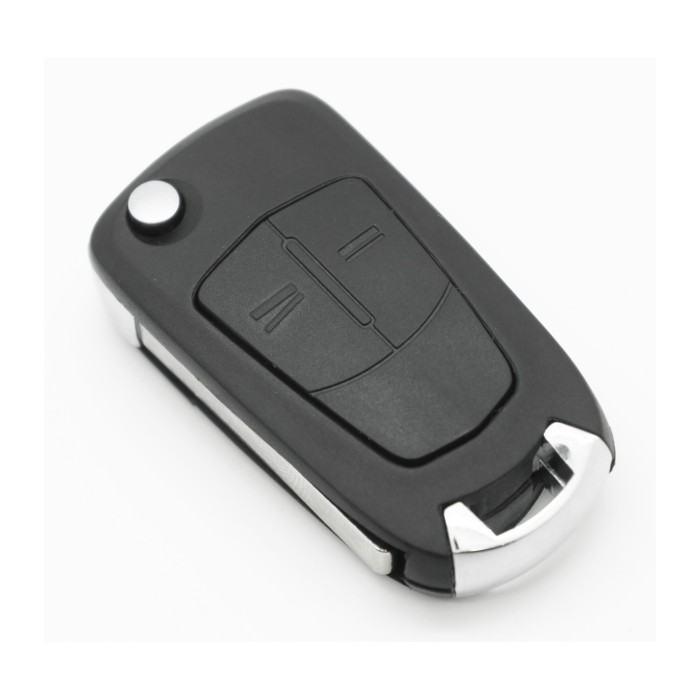 Coque de clé Opel 2 boutons pour Meriva, Signum, Tigra, Vectra, Zafira Antara, Astra, Combo, Corsa