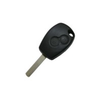 Coque de clé Renault 2 boutons pour  Clio III, Kangoo II, Master III, Modus, Trafic III, Twingo II, Wind