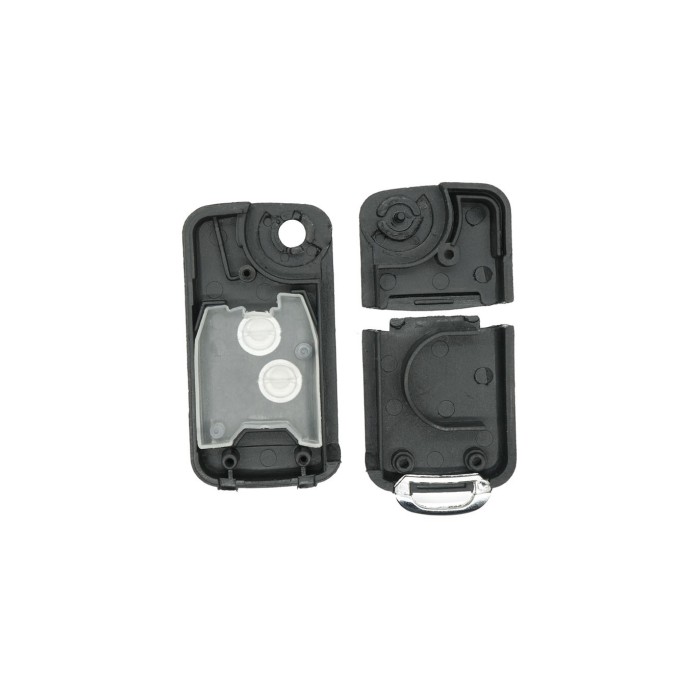 Coque de clé modifié en rétractable pour Peugeot 307, CC et SW