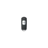 Coque de clé auto Mazda 2 boutons pour Mazda 2 III (2014-2019)