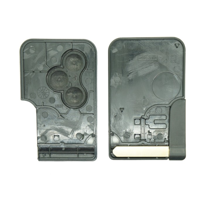 Coque de clé Renault 3 boutons Megane II (200-2008), Scenic II (2003-2009)