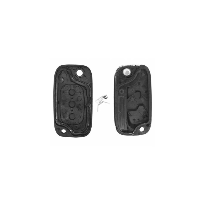 Coque de clé Renault 3 boutons pour  Clio III, Master III, Modus, Trafic III