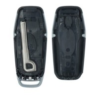 Coque de clé 5 boutons pour Ford, Lame HU101, Switch ST3