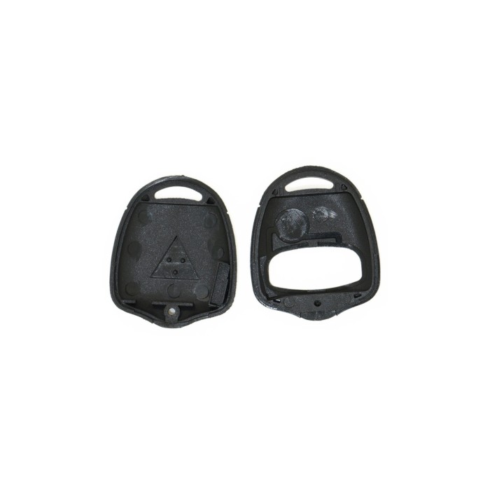 Coque Mitsubishi 2 boutons,  ASX, Colt, Eclipse, Endeavor, Galant, Grandis, Lancer, Mirage, Montero, Outlander, Pajero, Shogun