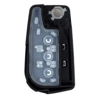 Coque Télécommande Toyota 3 boutons pour Yaris (2014-2016) pile CR2032