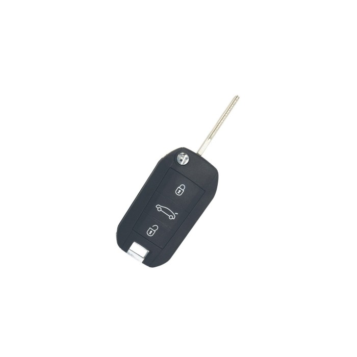 Télécommande compatible 4A NCF Peugeot, Citroen, Opel, Toyota après 2016 avec bouton coffre